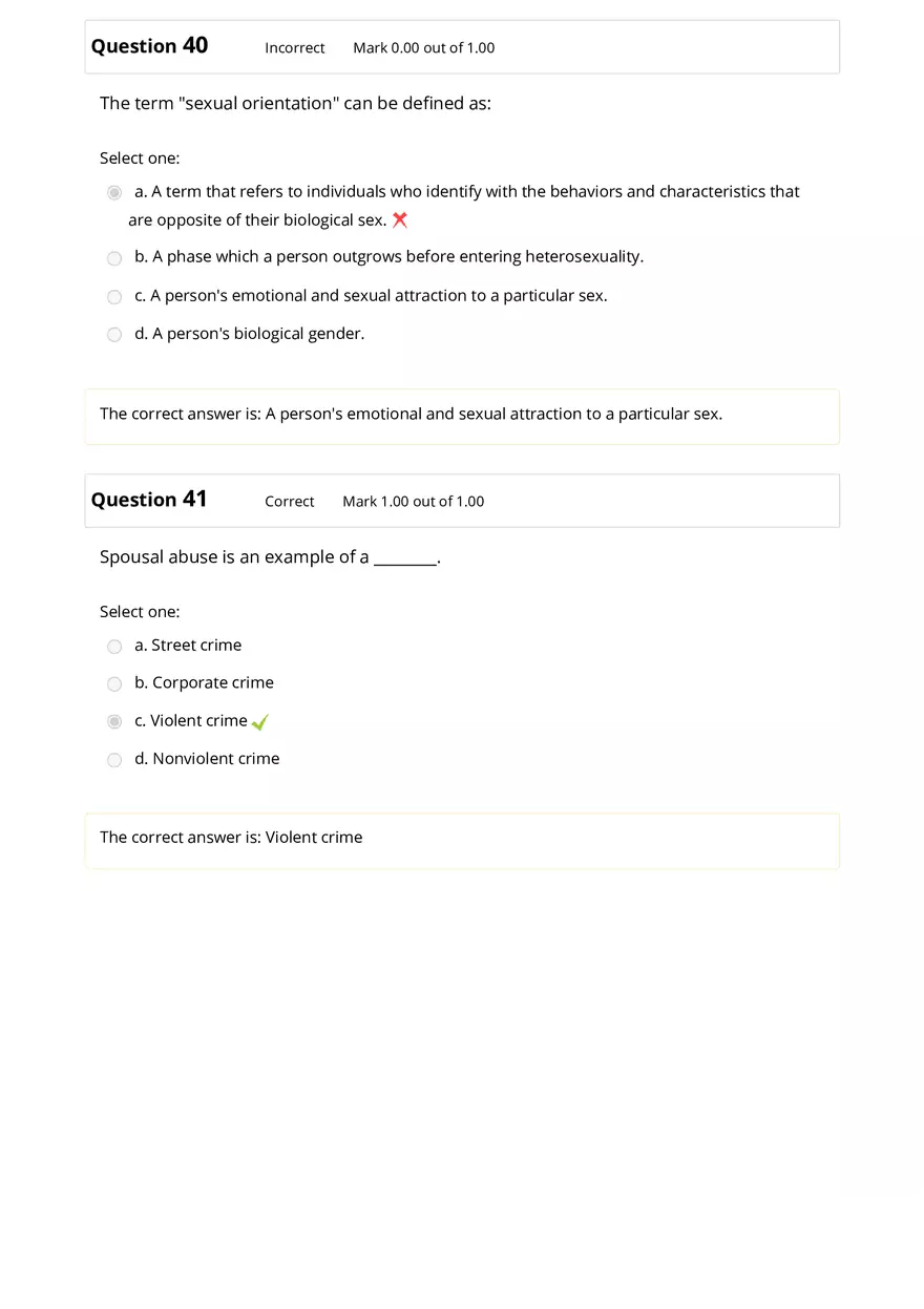 Sociology Review Quiz Part 3 - Page 4
