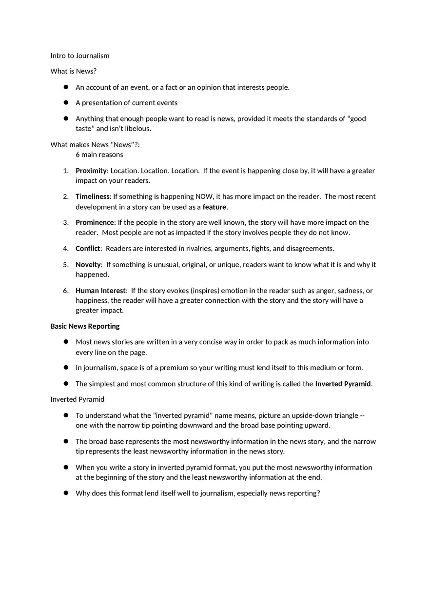 Intro to Journalism - Page 1