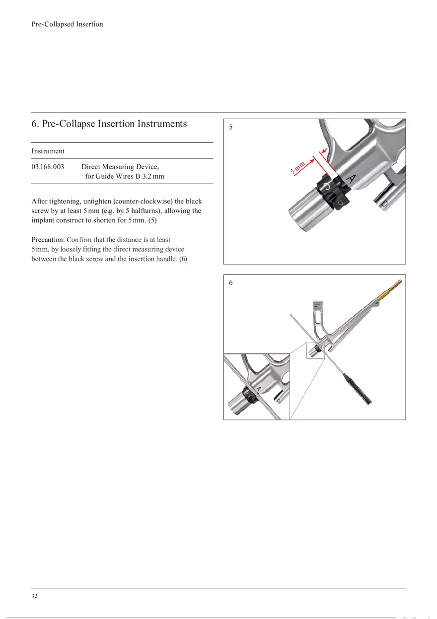 Femoral Neck Checking Option Pre-Collapsed Insertion - Page 4