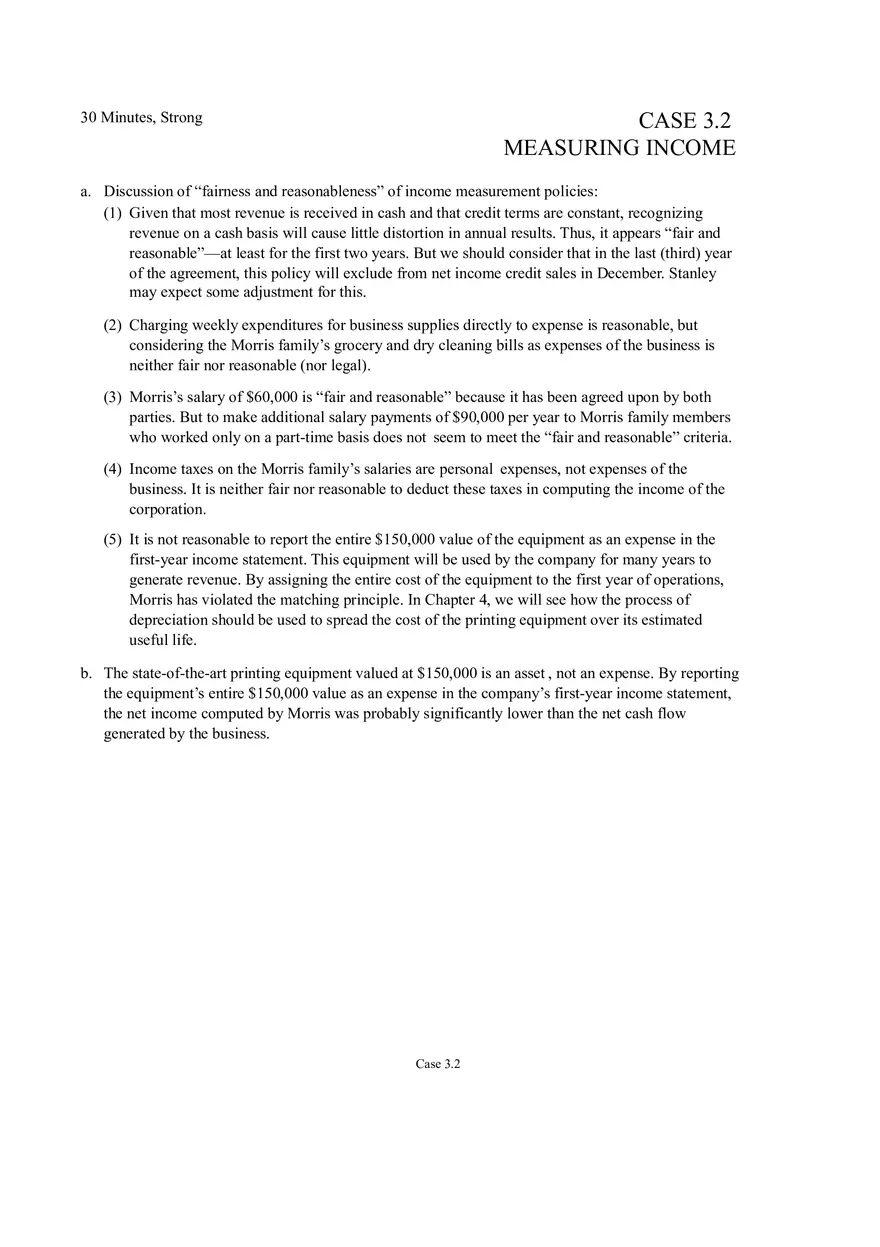 Case 3.2 Measuring Income - Page 1