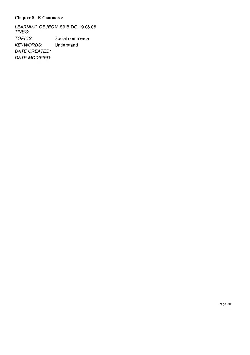 Chapter 8  E-Commerce Essay - Page 9