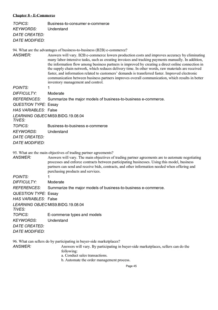 Chapter 8  E-Commerce Essay - Page 4