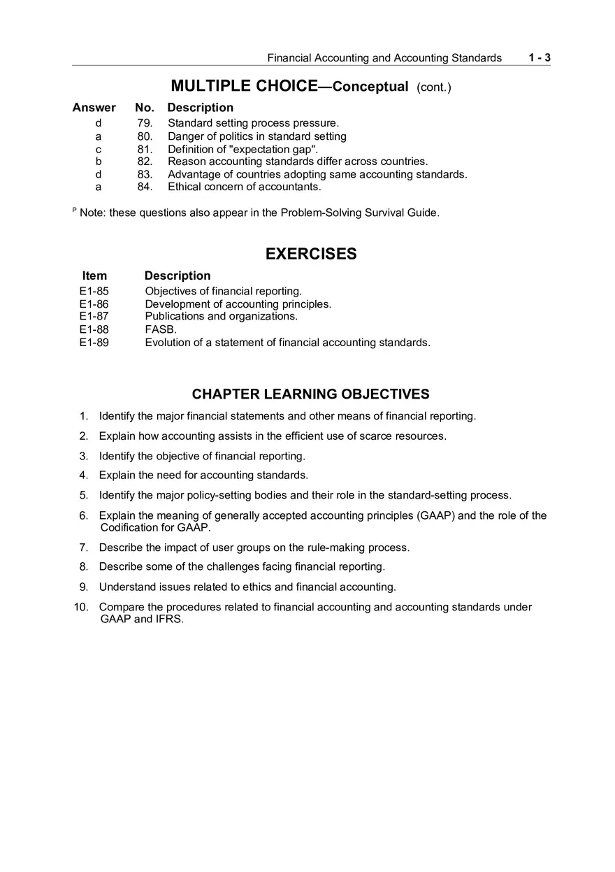 Chapter 1 Financial Accounting and Accounting Standards - Page 13