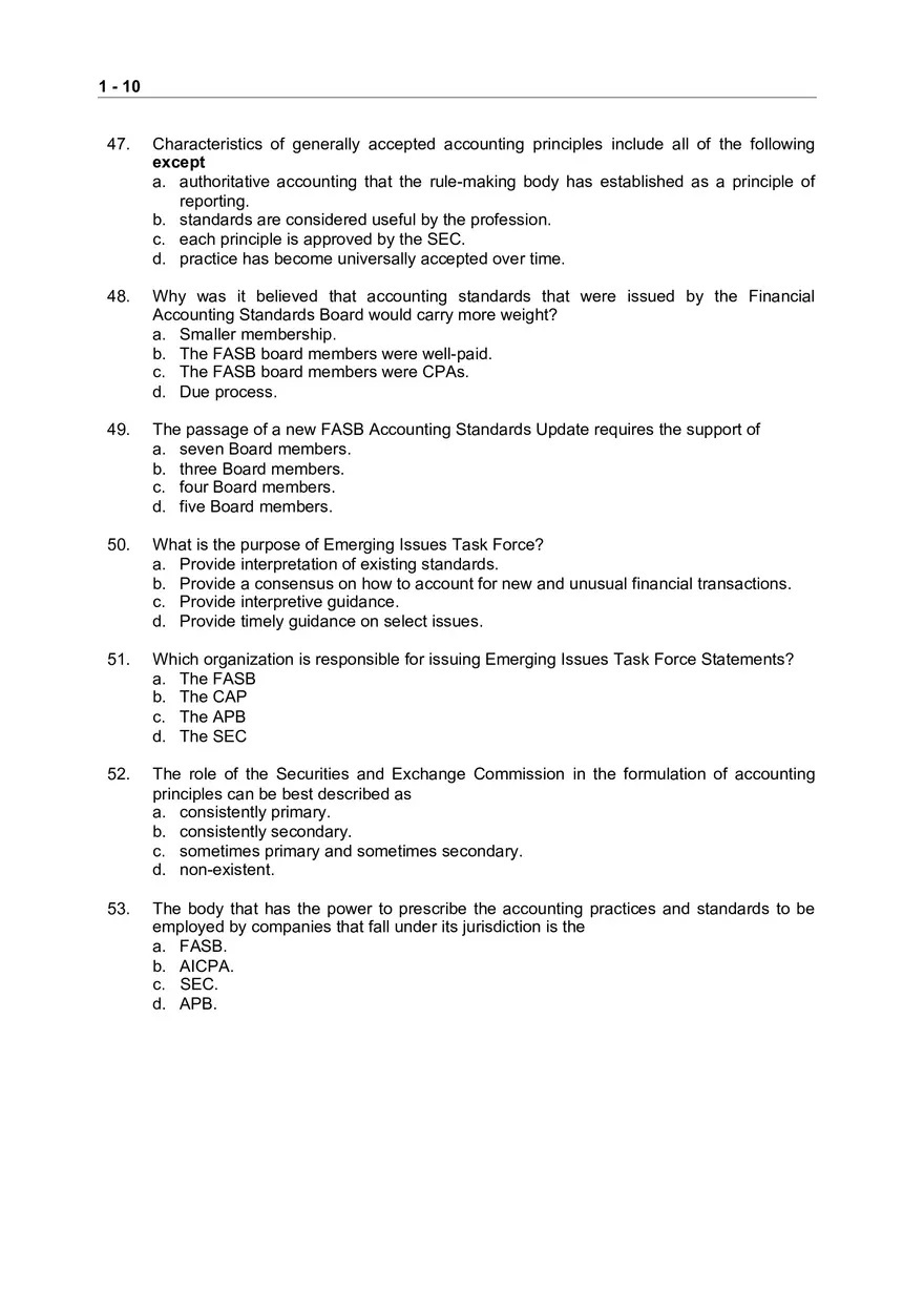 Chapter 1 Financial Accounting and Accounting Standards - Page 21