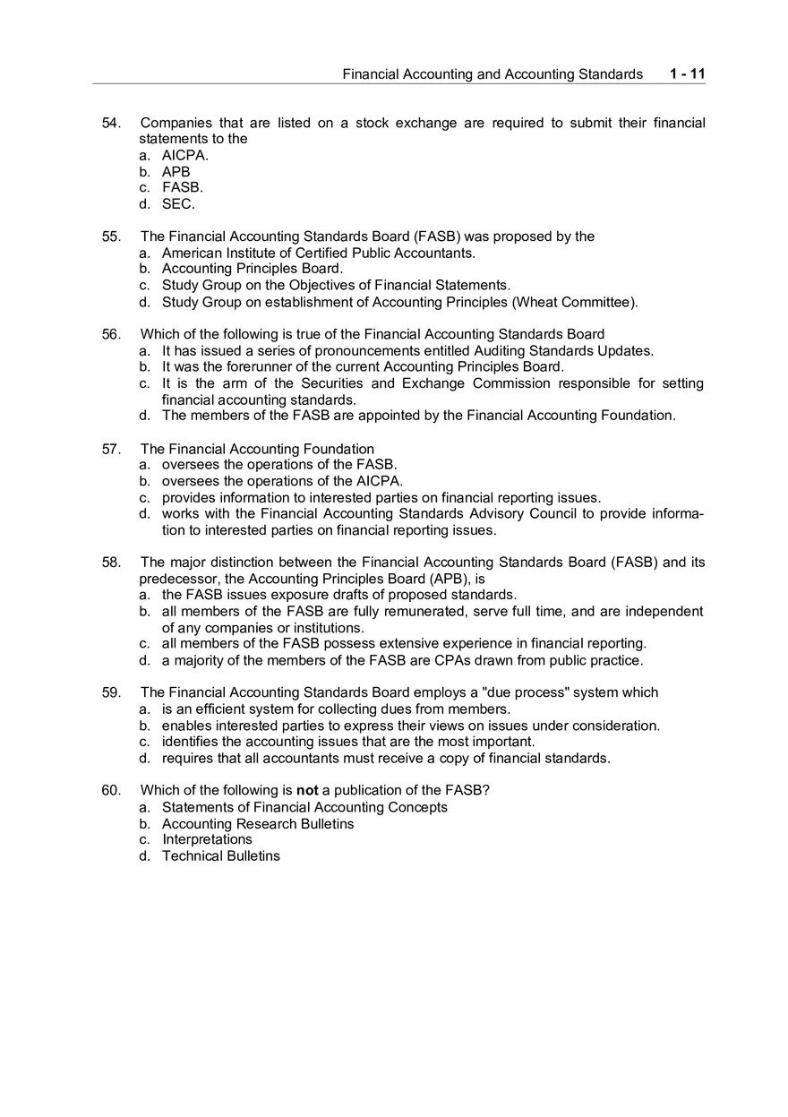 Chapter 1 Financial Accounting and Accounting Standards - Page 3