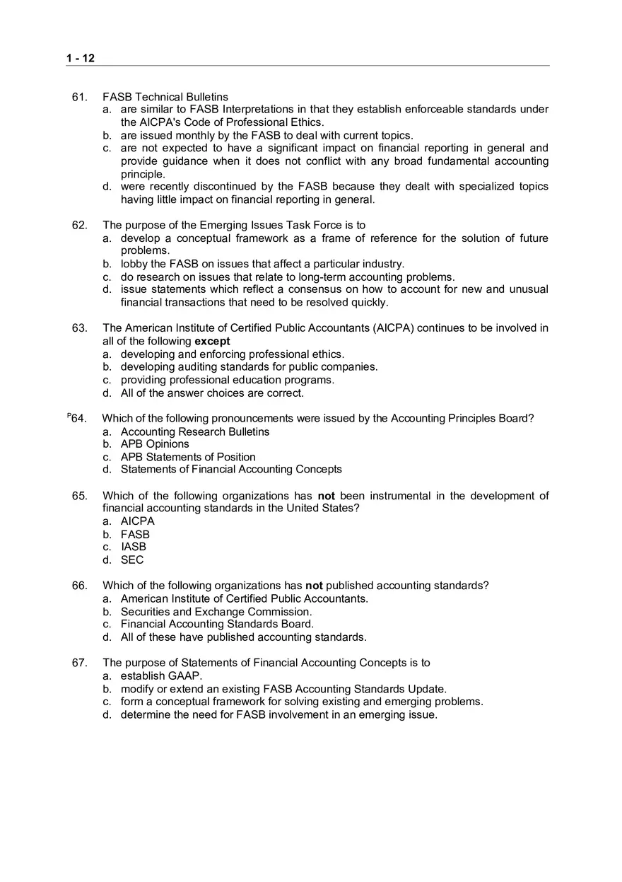 Chapter 1 Financial Accounting and Accounting Standards - Page 4