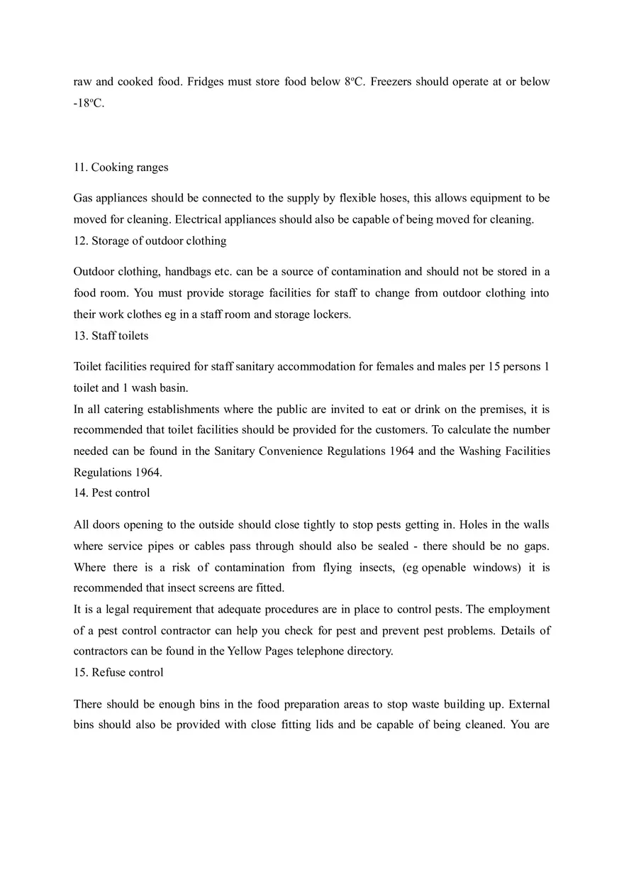 Chapter 6 Food Premises and Equipment - Page 4