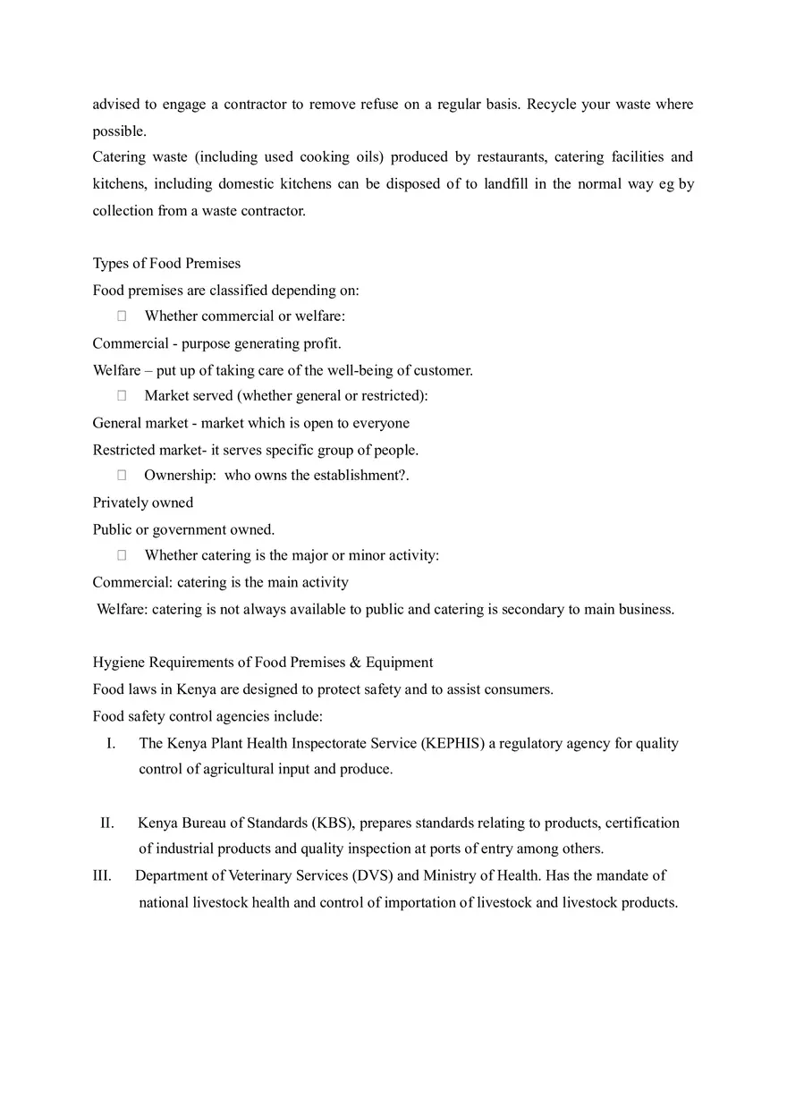 Chapter 6 Food Premises and Equipment - Page 5
