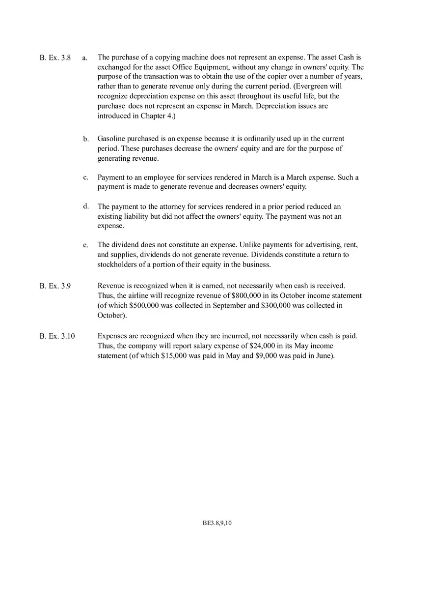 Solutions to Brief Exercises - Page 4