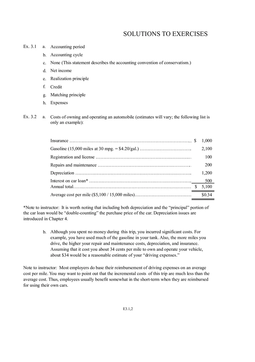 Solutions to Exercises - Page 1