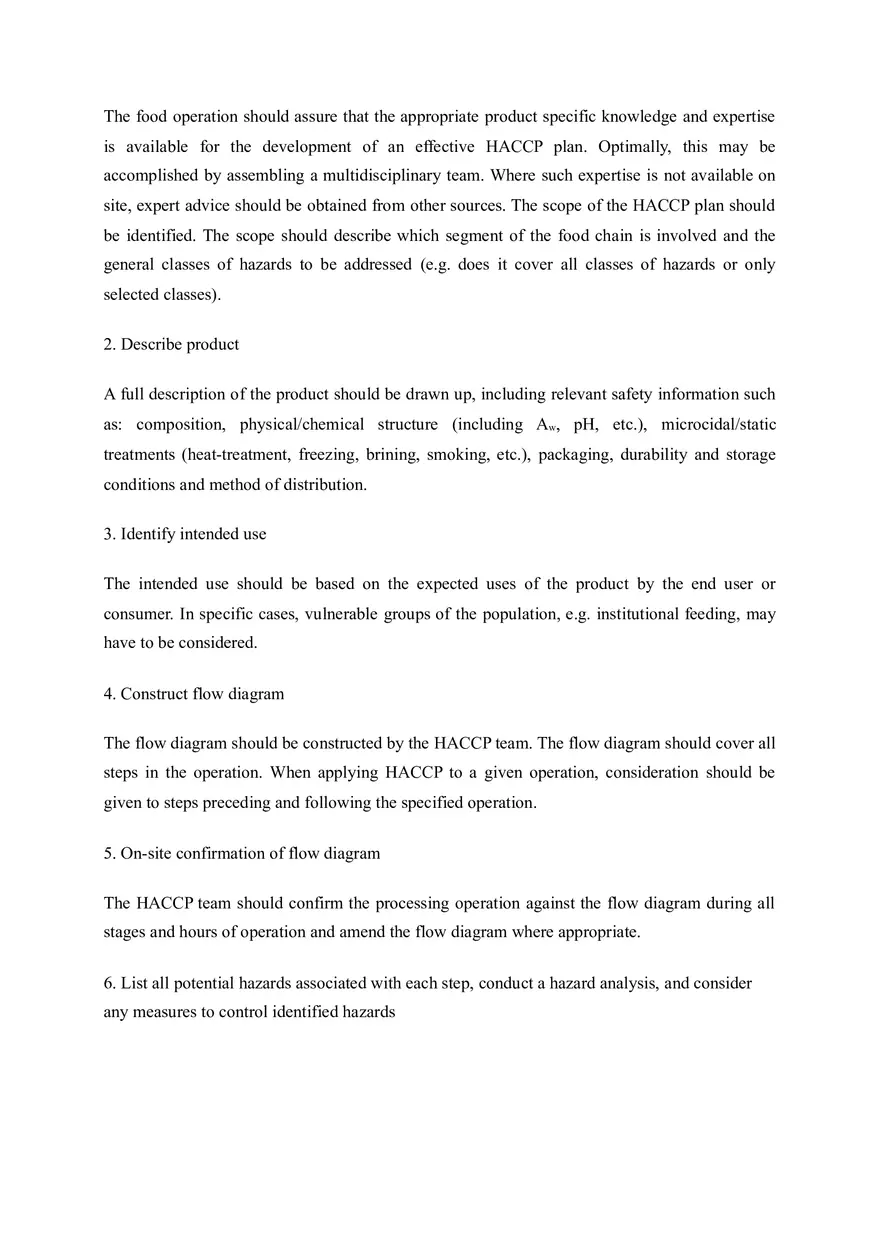 Chapter 7 Hazard Analysis & Critical Control Point (HACCP) - Page 10