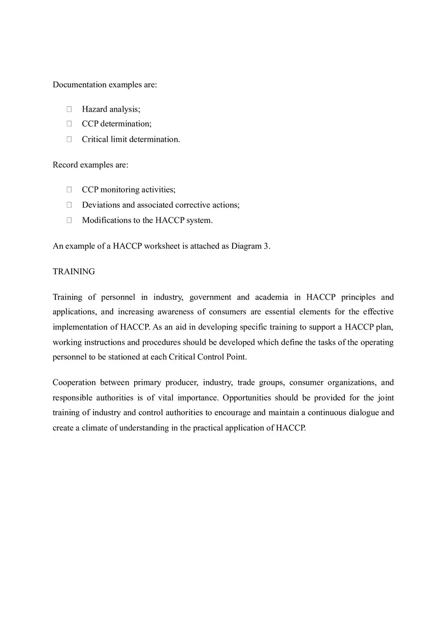 Chapter 7 Hazard Analysis & Critical Control Point (HACCP) - Page 3
