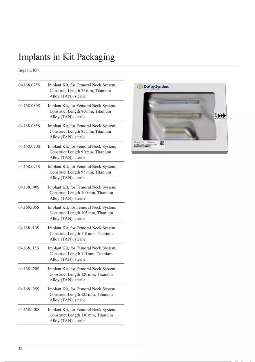 Femoral Neck Checking Implants - Page 2