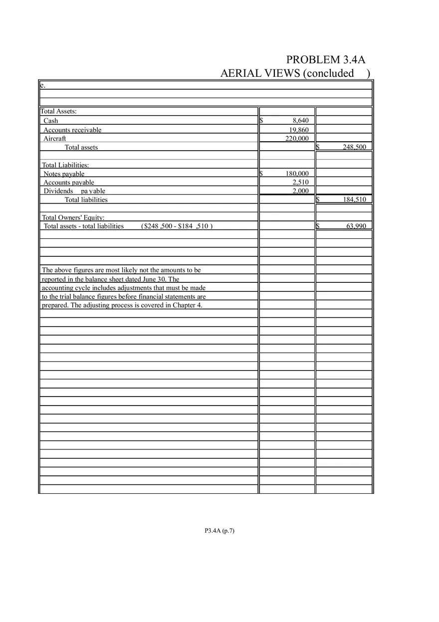 Problem 3.4A Aerial Views - Page 7