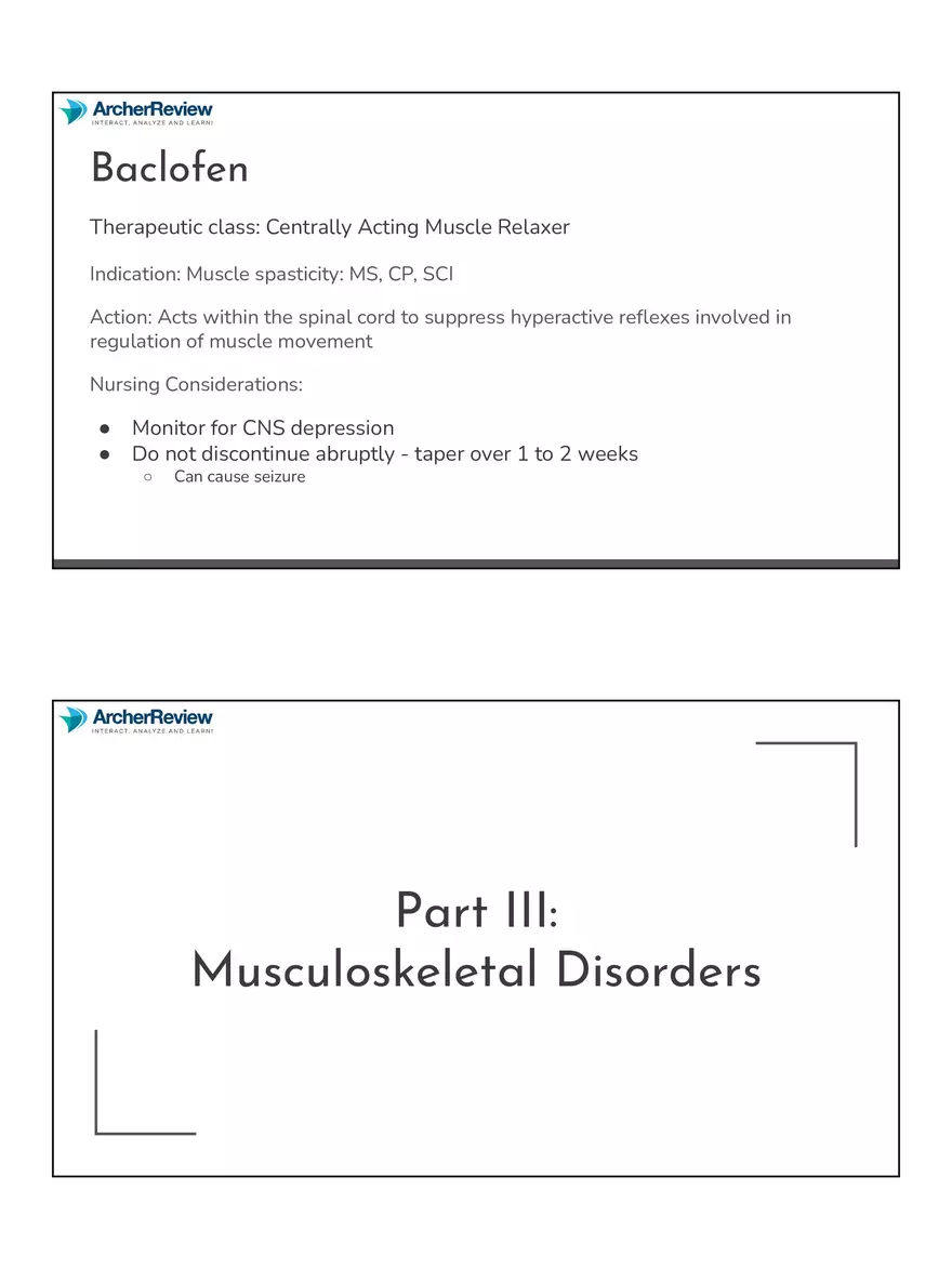 The Musculoskeletal System Notes - Page 3