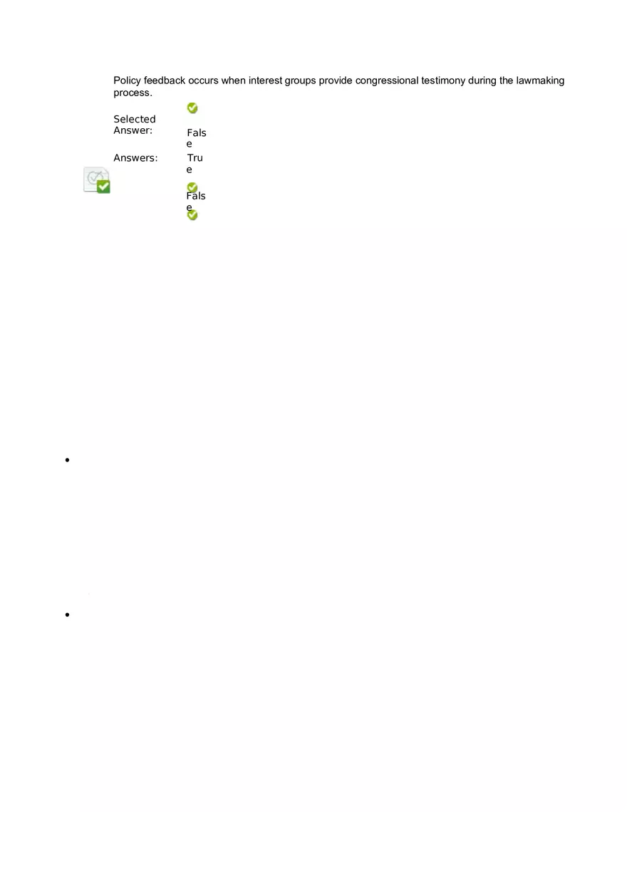 Quiz 8 - Chapter 6  Public Opinion  4 - Page 9
