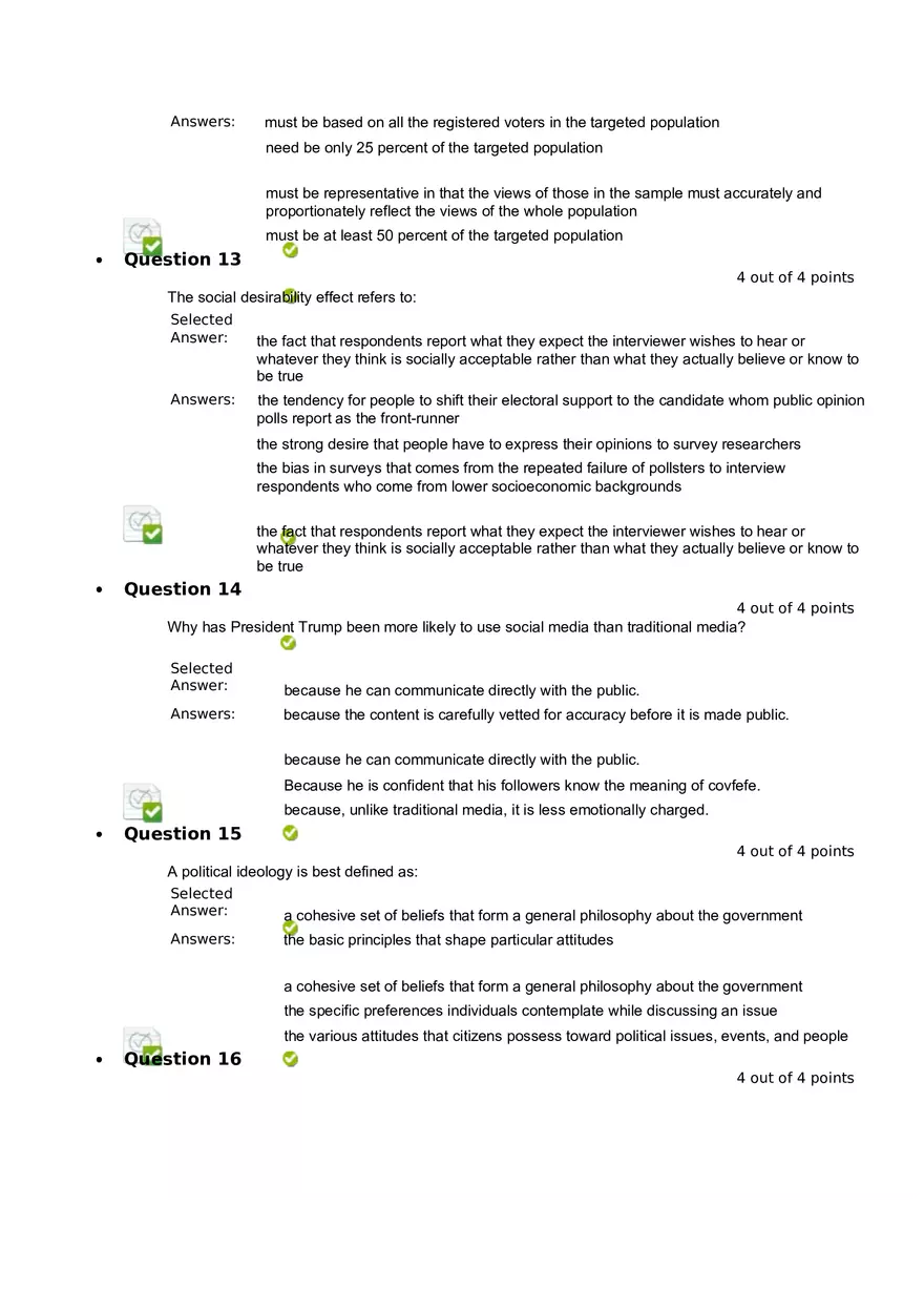 Quiz 8 - Chapter 6  Public Opinion  7 - Page 4