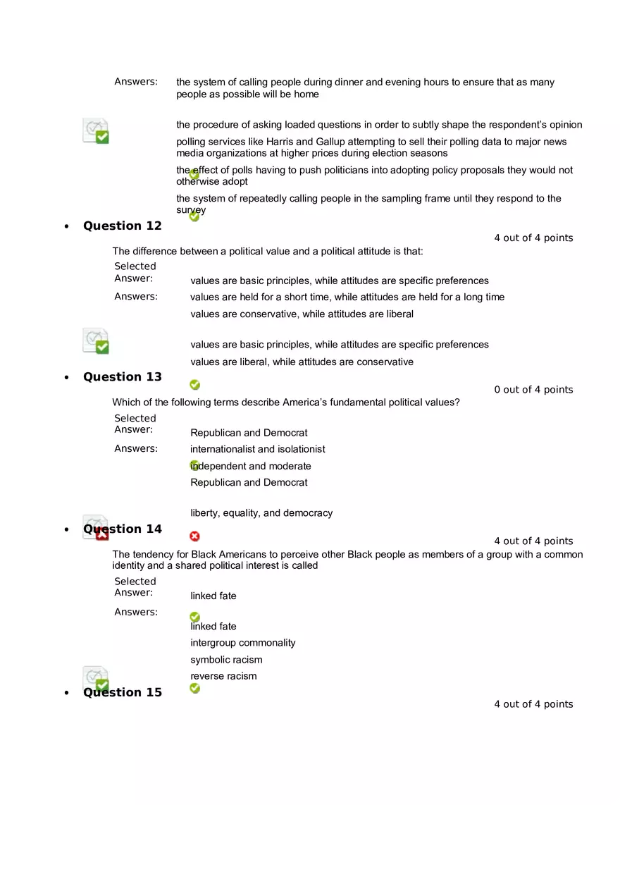 Quiz 8 - Chapter 6  Public Opinion  6 - Page 4