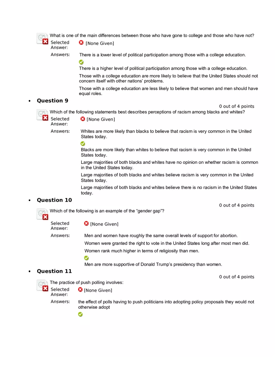 Quiz 8 - Chapter 6  Public Opinion  1 - Page 3