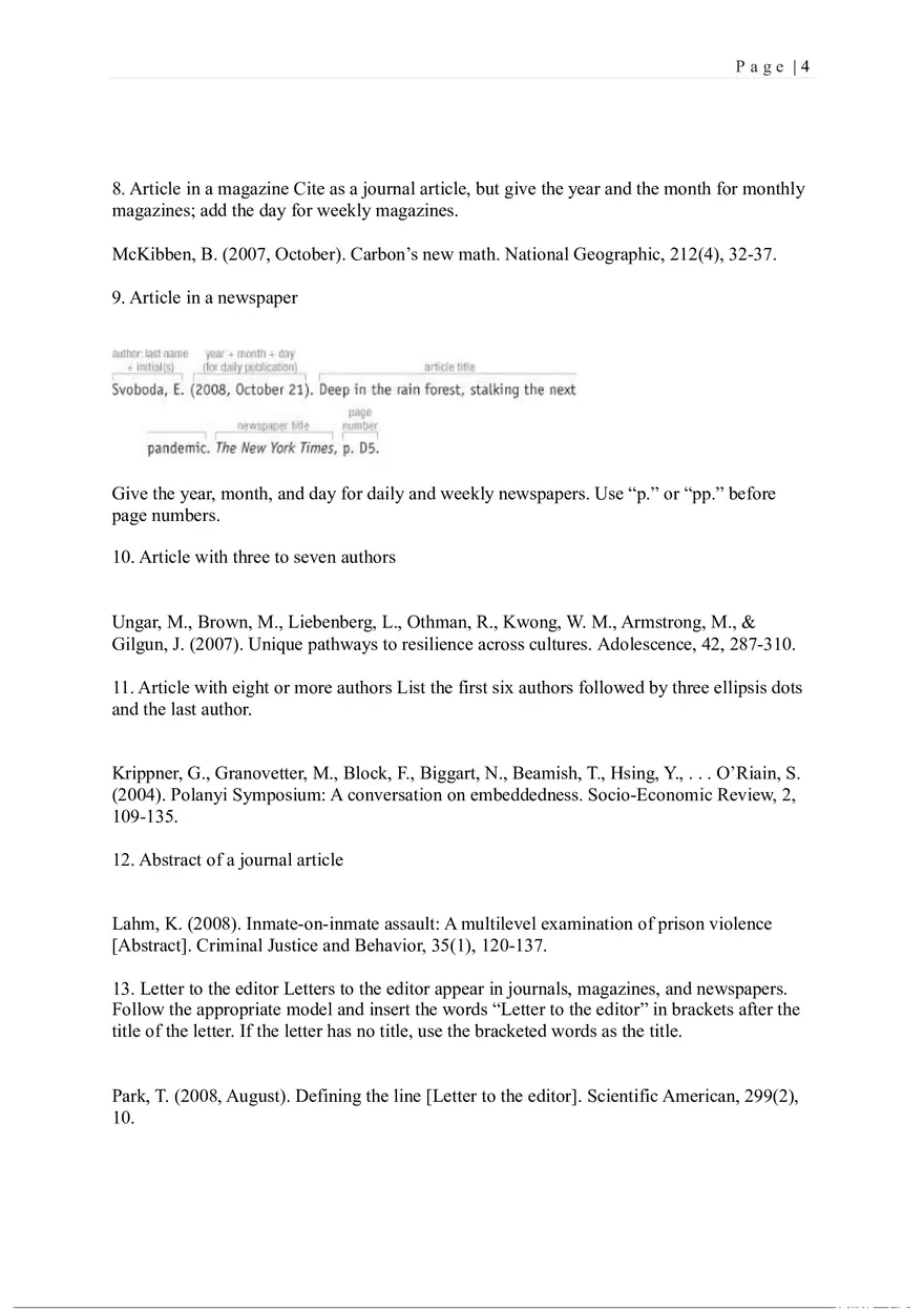 Bedford St. Martins Press APA List of References - Page 11