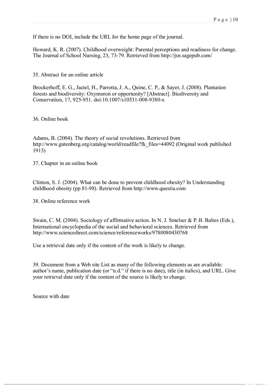 Bedford St. Martins Press APA List of References - Page 17