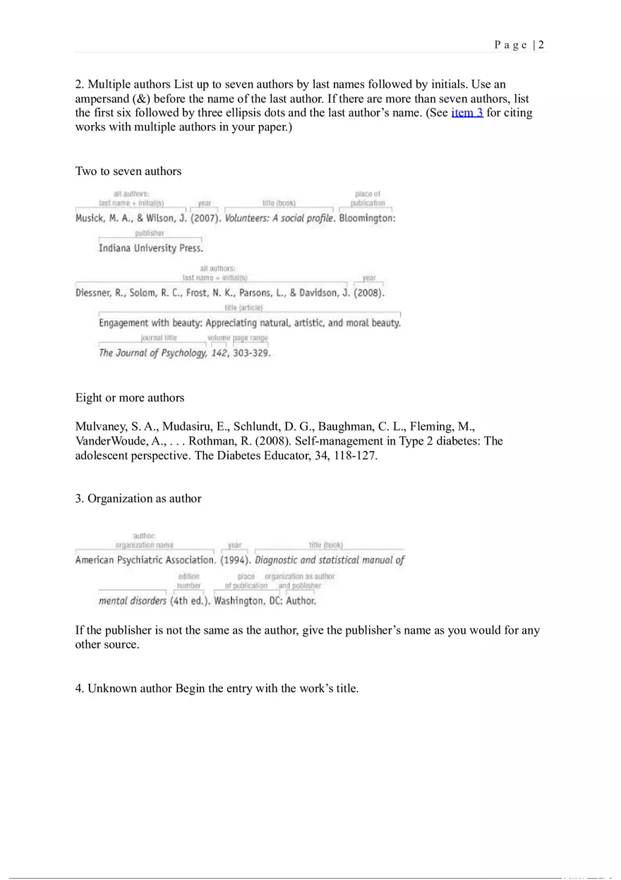 Bedford St. Martins Press APA List of References - Page 2