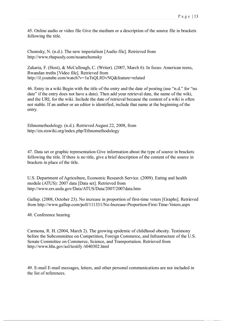 Bedford St. Martins Press APA List of References - Page 5