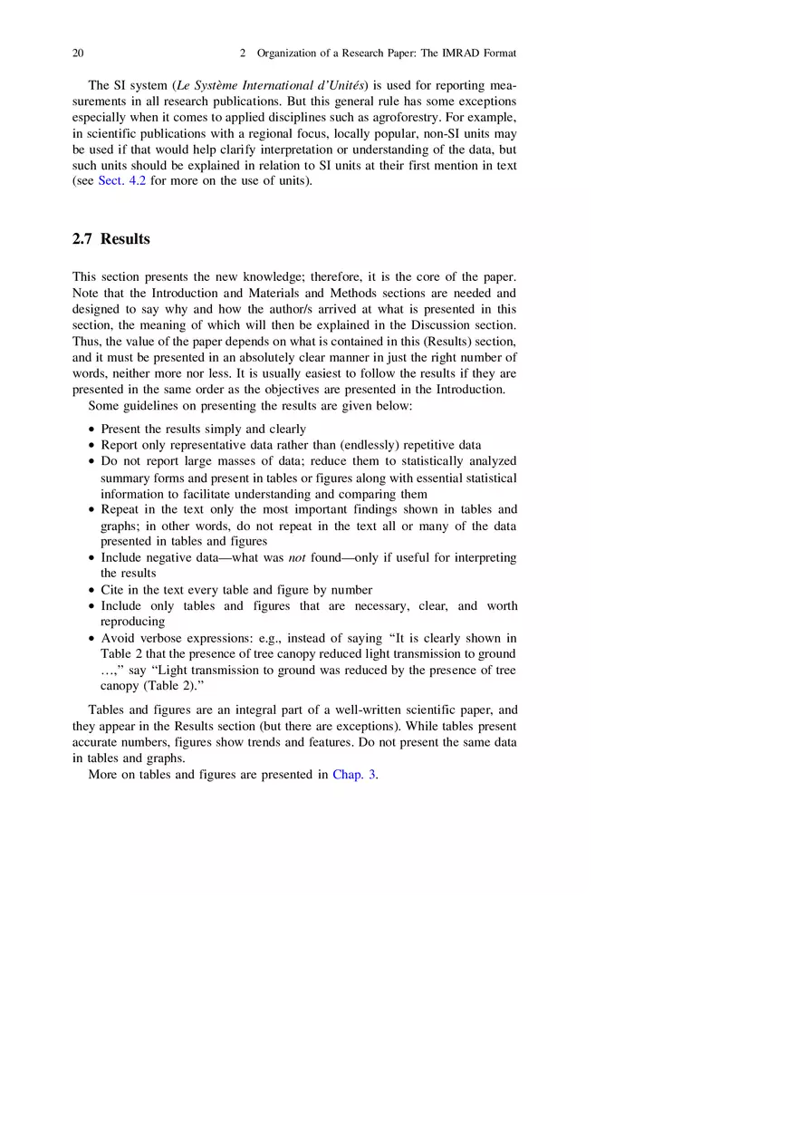 Chapter 2 Organization of a Research Paper The IMRAD Format - Page 11