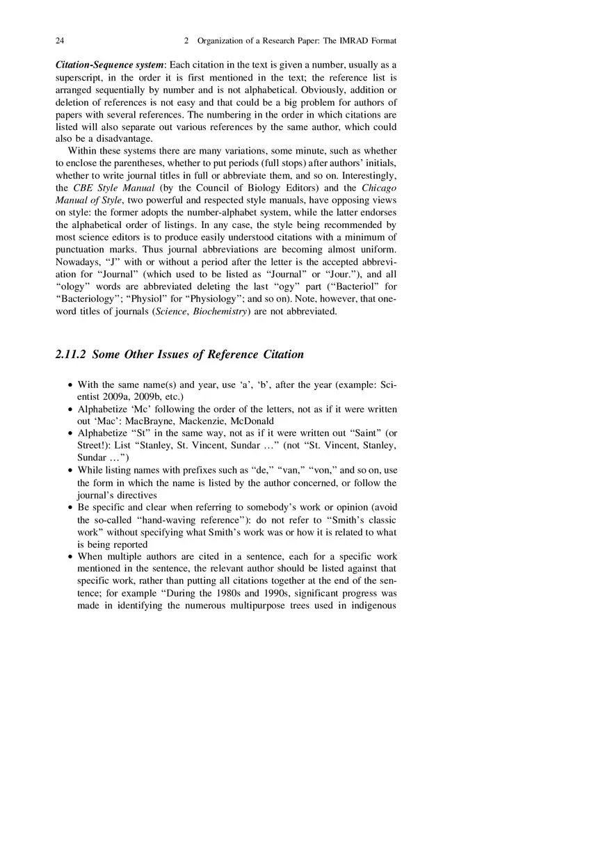 Chapter 2 Organization of a Research Paper The IMRAD Format - Page 4