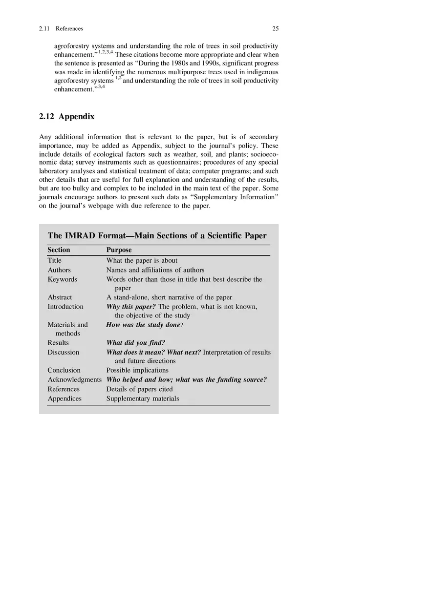 Chapter 2 Organization of a Research Paper The IMRAD Format - Page 5