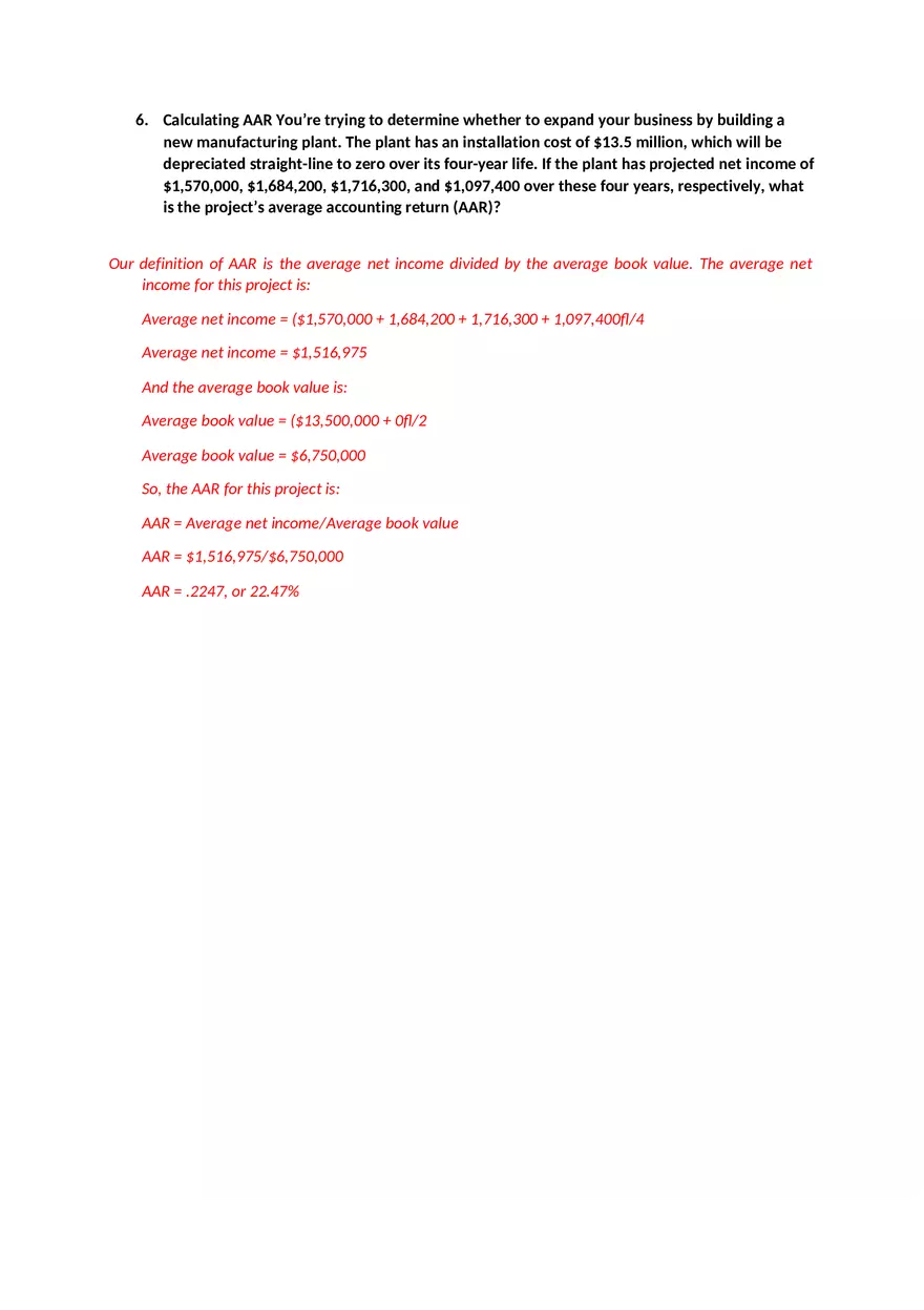 Finance Chapter 9 Solutions - Page 9