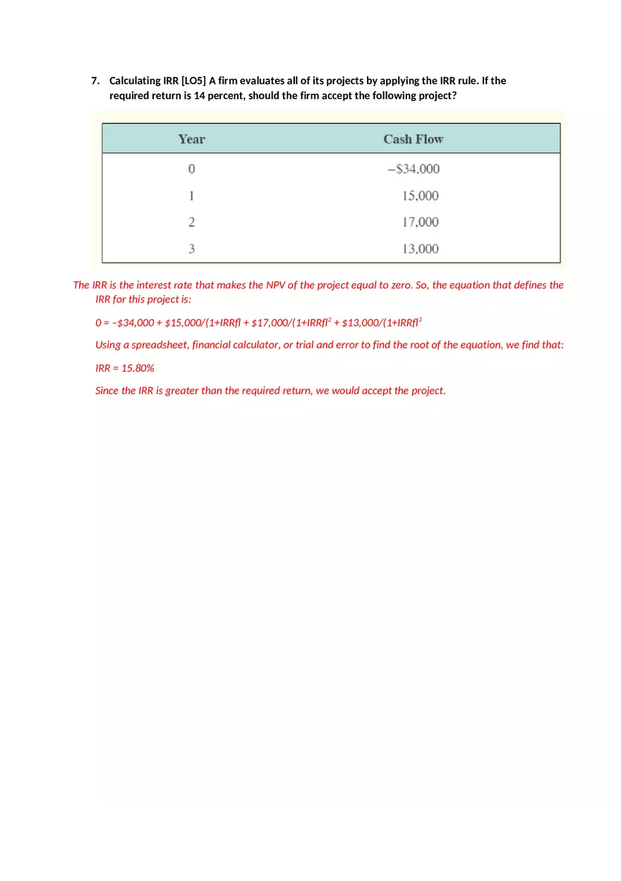 Finance Chapter 9 Solutions - Page 10