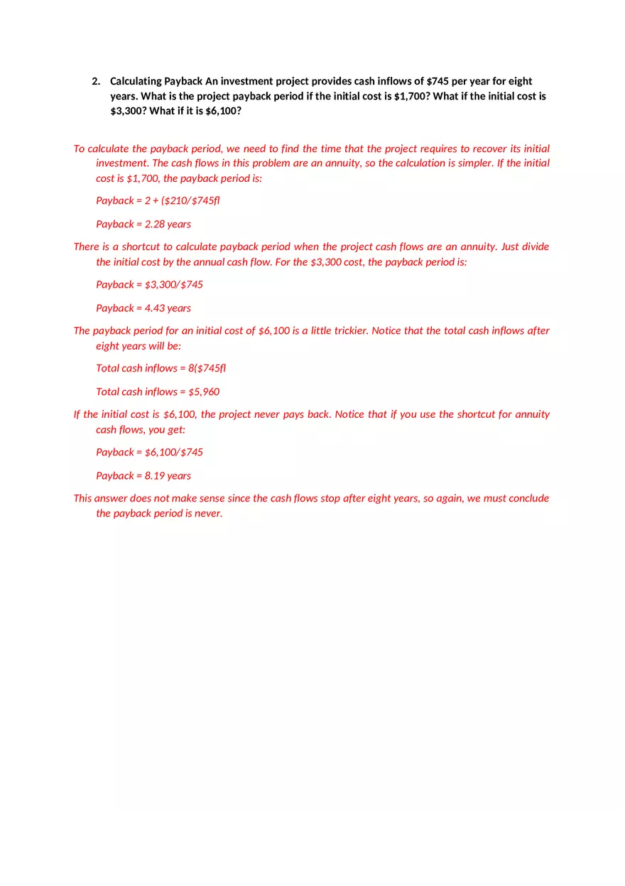 Finance Chapter 9 Solutions - Page 2