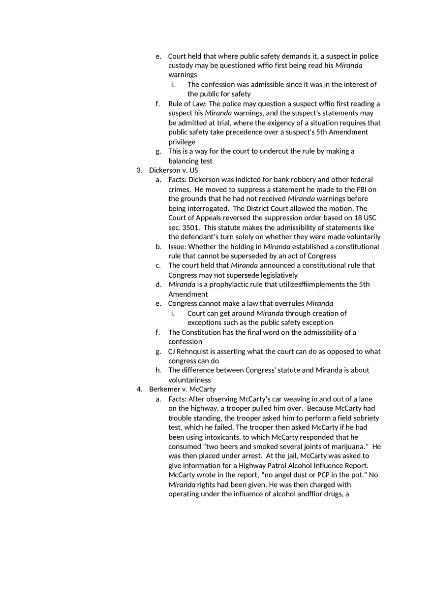 Privilege Against Self-Incrimination and Confessions - Page 4