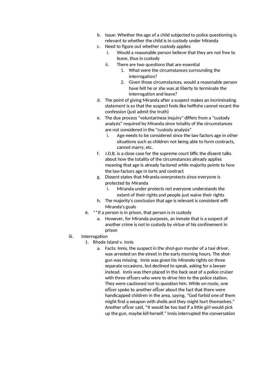 Privilege Against Self-Incrimination and Confessions - Page 6
