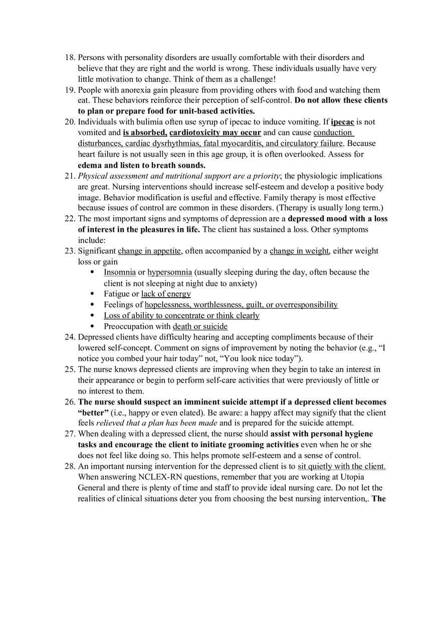 Psych HESI Hints - Page 3
