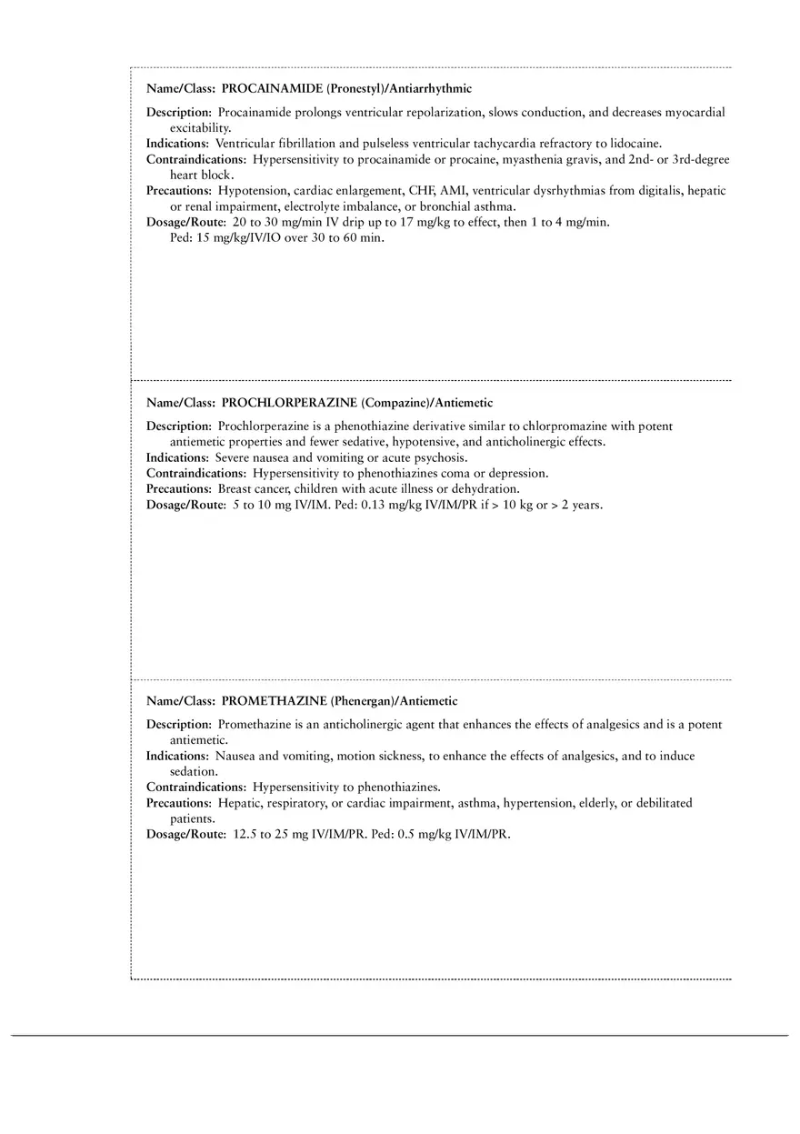 Emergency Drug Cards 29 - Page 2