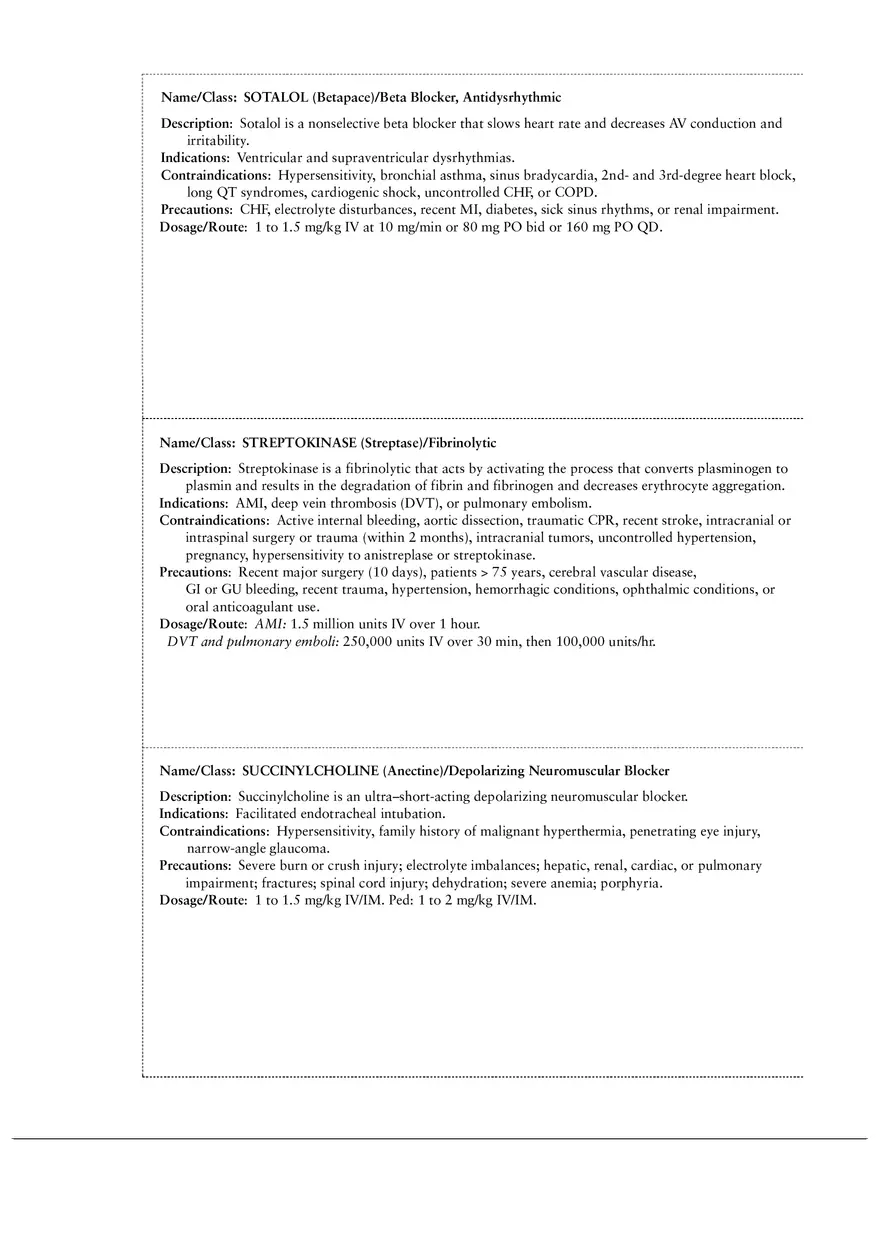 Emergency Drug Cards 32 - Page 2