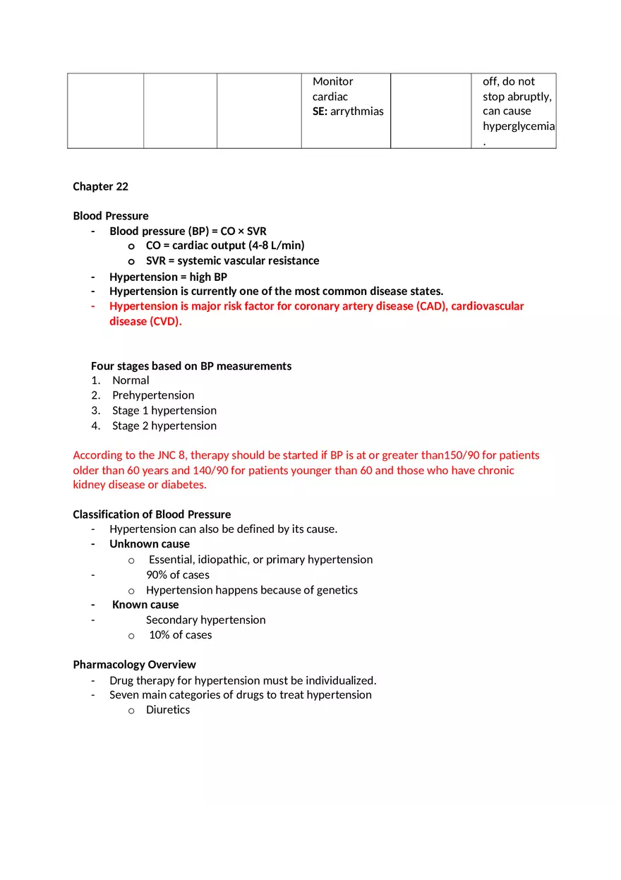 Pharmacology Exam 2 - Page 8
