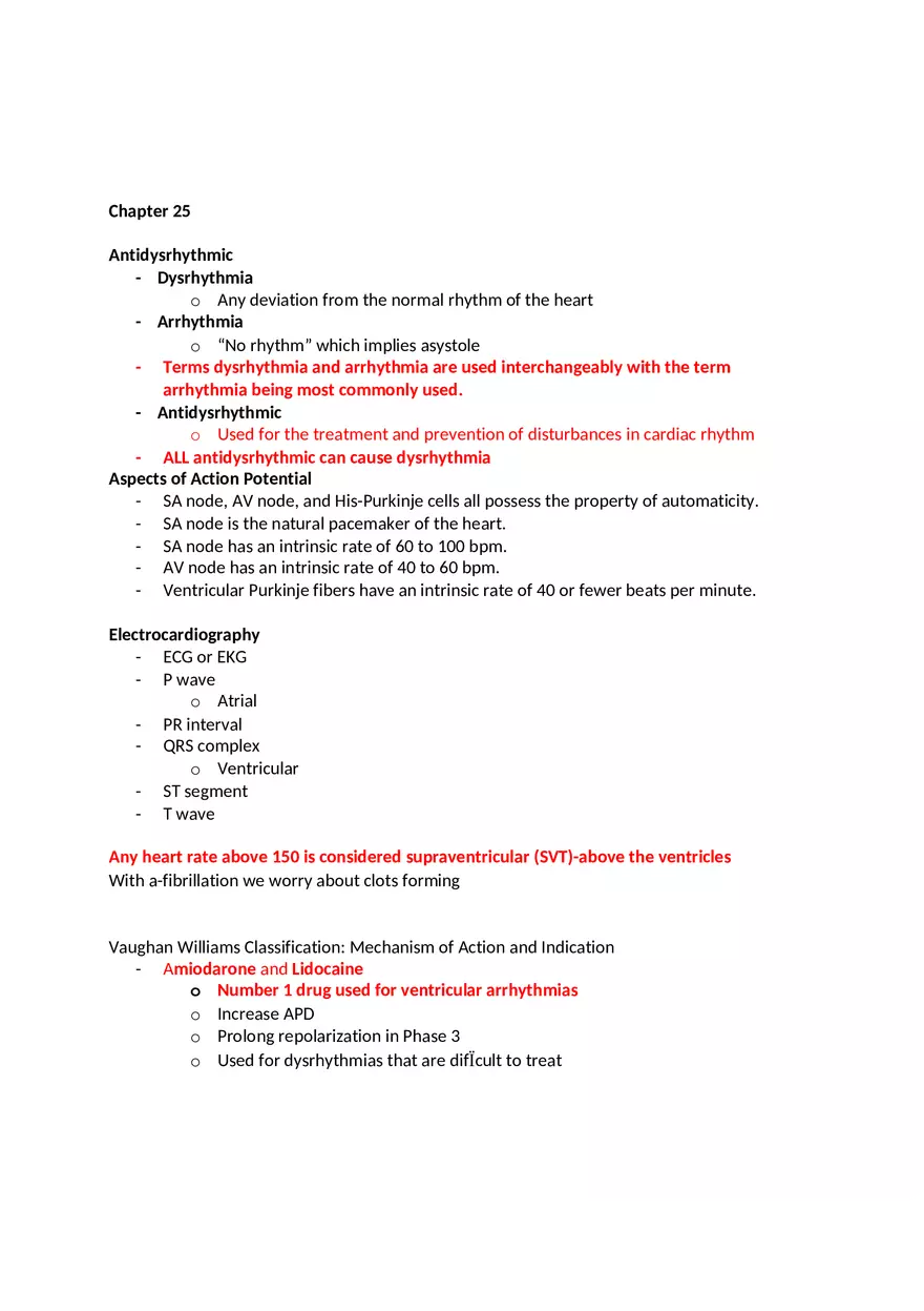 Pharmacology Exam 2 - Page 22
