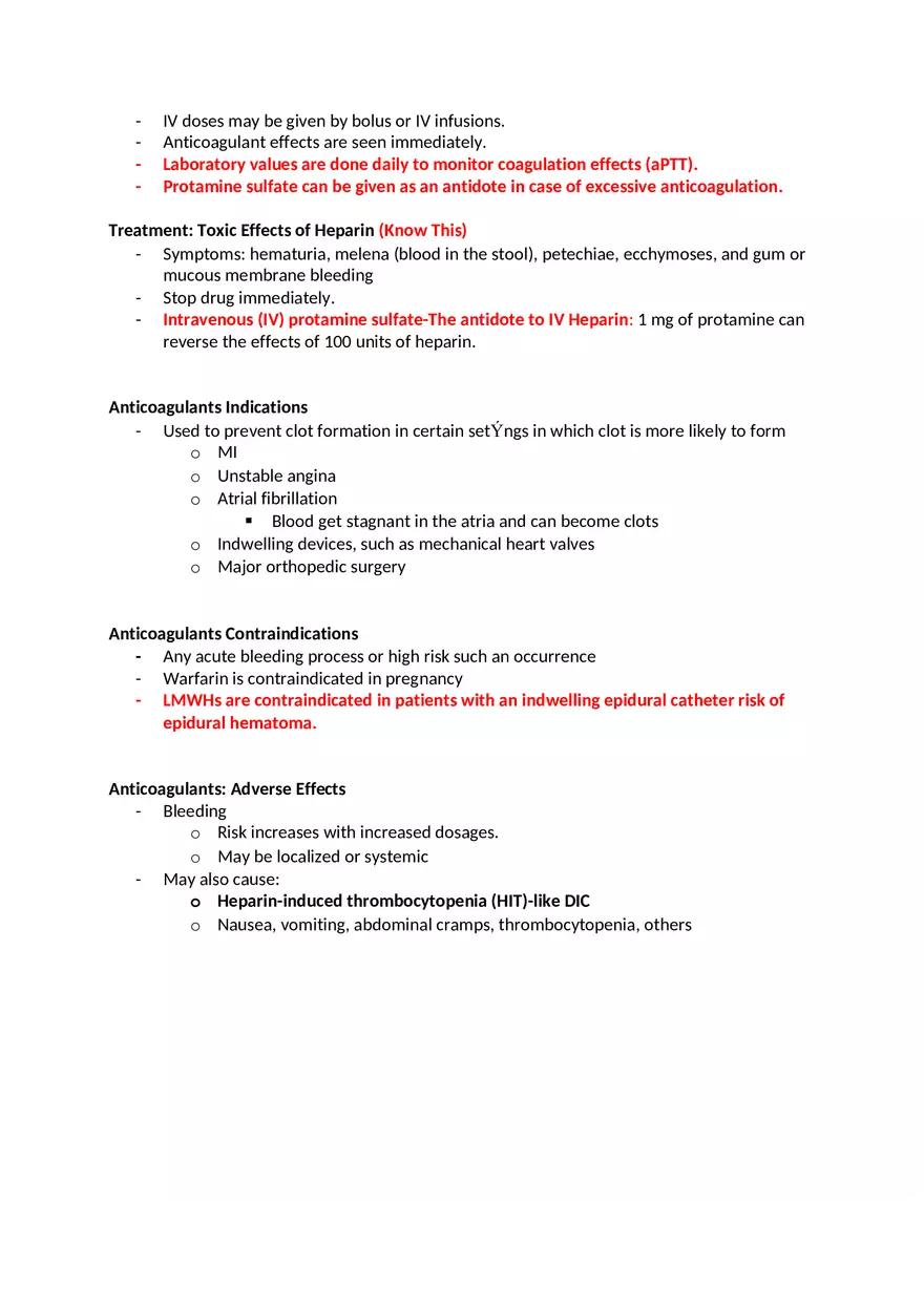 Pharmacology Exam 2 - Page 24