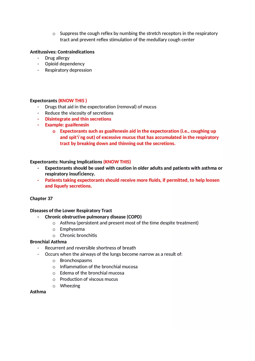 Pharmacology Exam 2 - Page 3