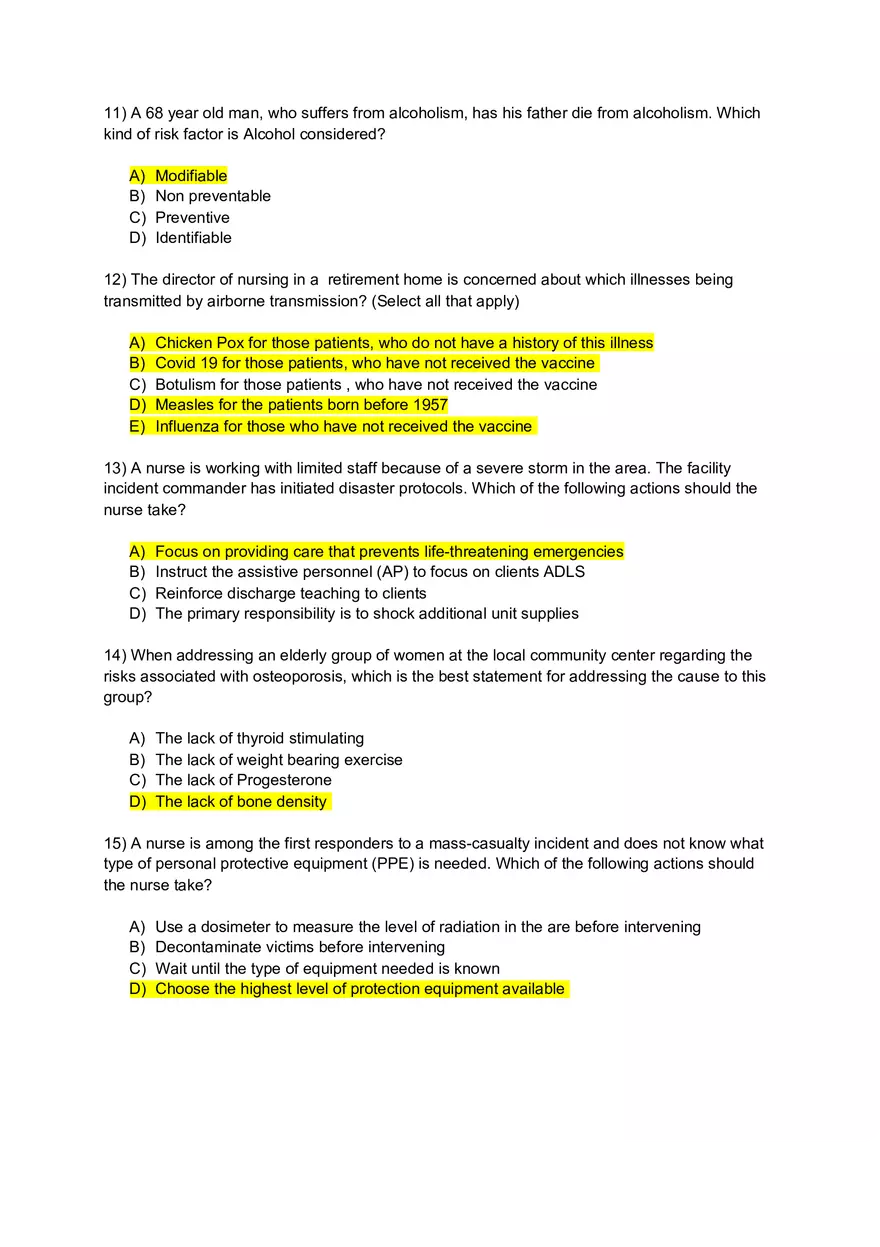 Community Study Guide for Exam 2 - Page 8