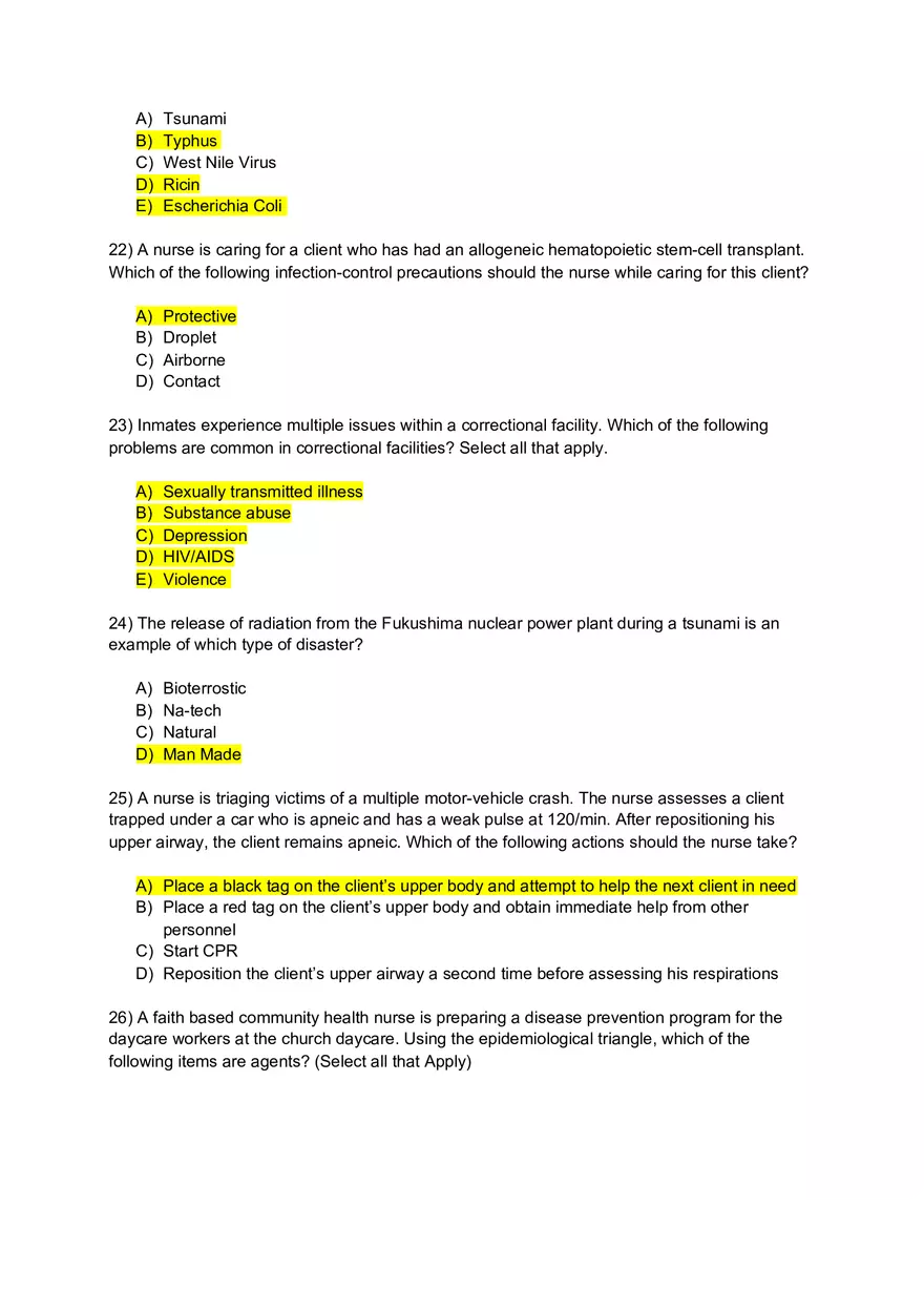 Community Study Guide for Exam 2 - Page 10