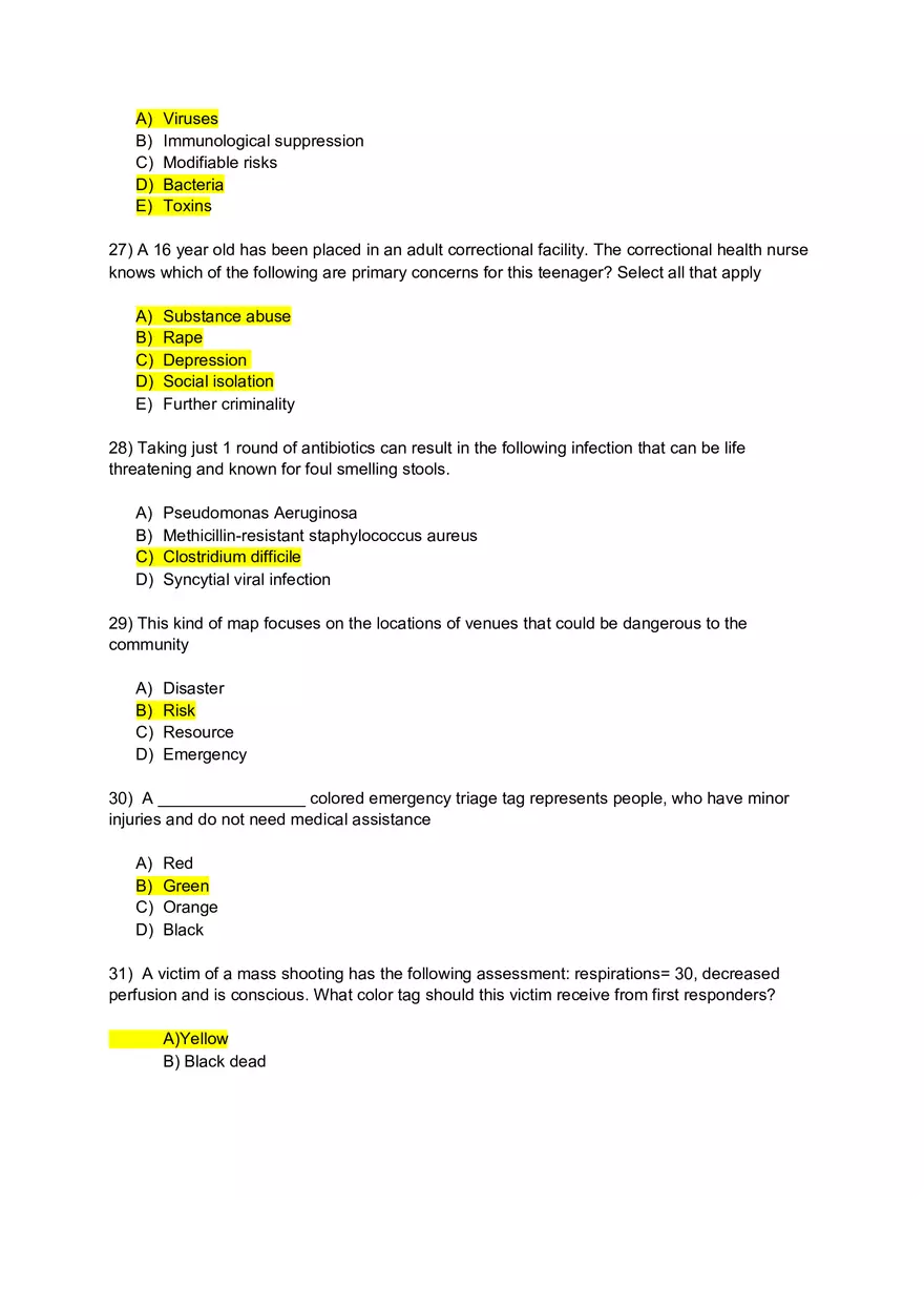 Community Study Guide for Exam 2 - Page 11
