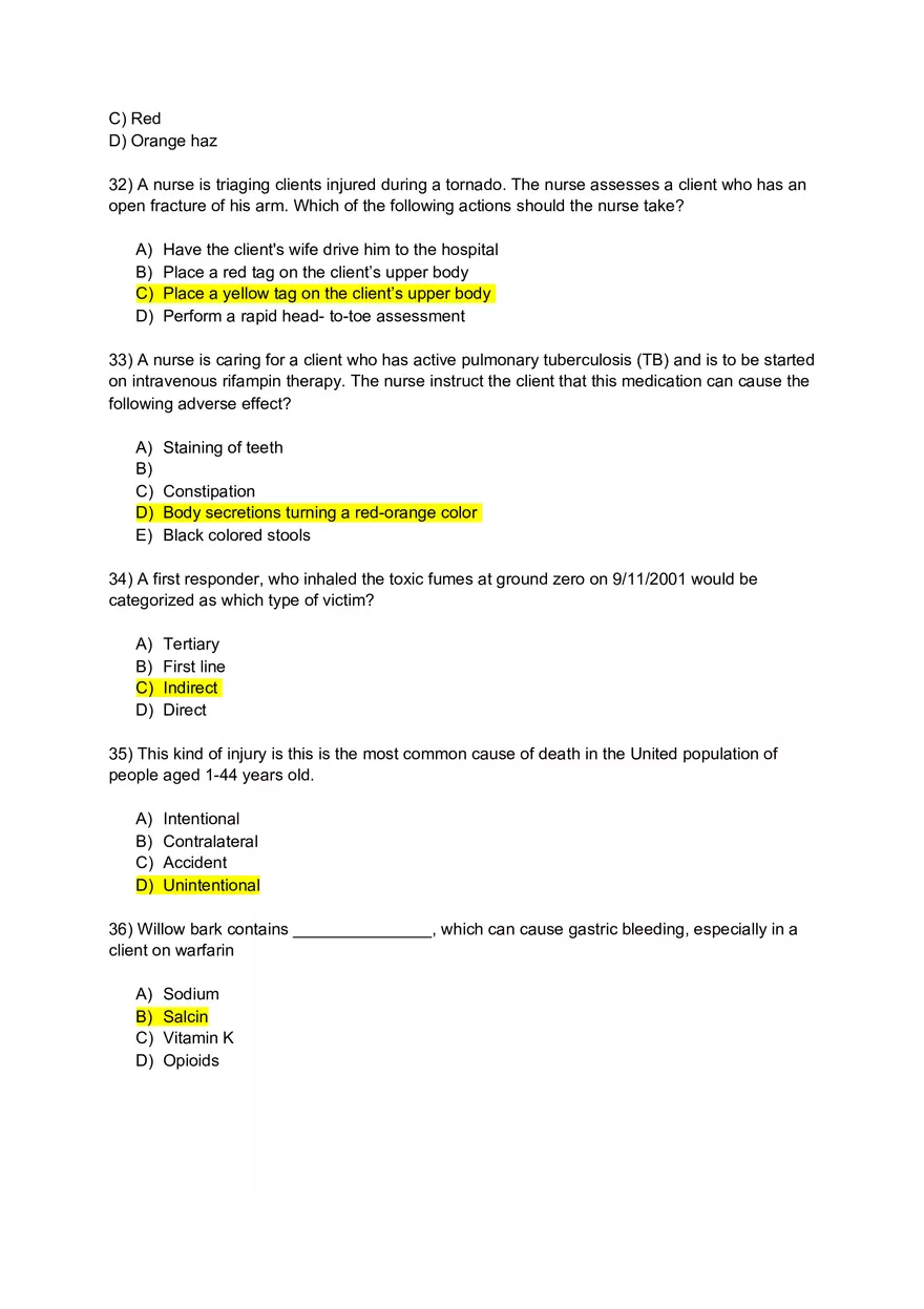 Community Study Guide for Exam 2 - Page 12
