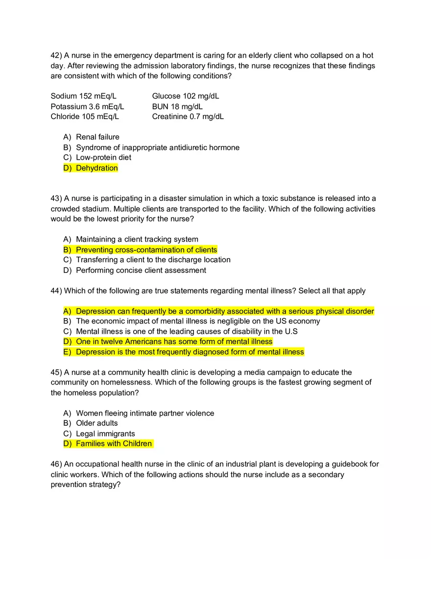 Community Study Guide for Exam 2 - Page 14