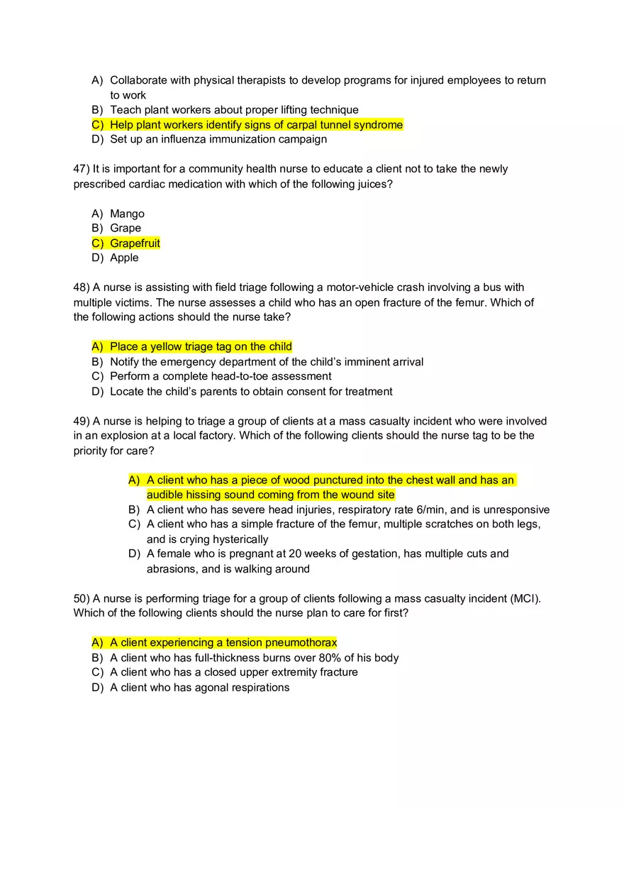 Community Study Guide for Exam 2 - Page 15