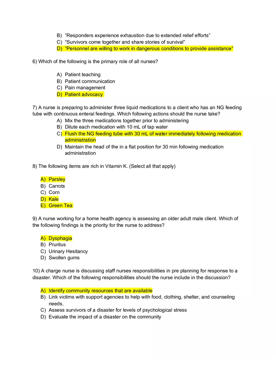 Community Study Guide for Exam 2 - Page 2