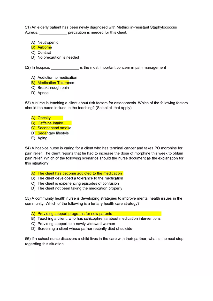 Community Study Guide for Exam 2 - Page 3
